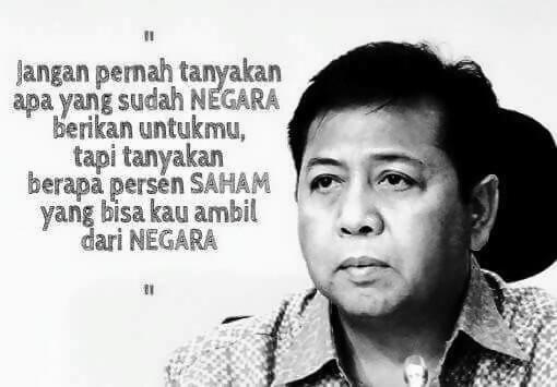 Setya Novanto Diputus Bersalah,Fadli Zon Malah ke Kuwait(minta saham ke kuwait kali?)