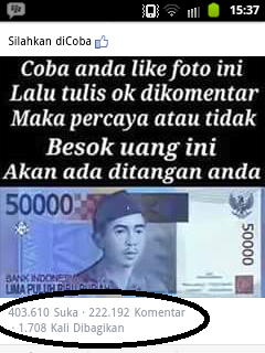 banyak orang yang masih bodoh ketipu dengan ini. apa kalian salah satu dari mereka?