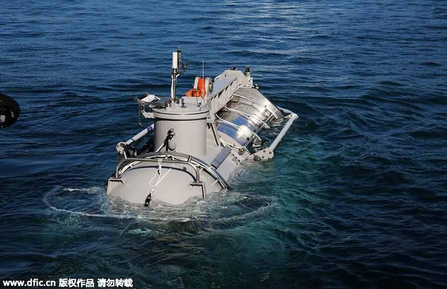 &#91;Berita Foto&#93; World's largest tourism sub begins trial run in Hainan