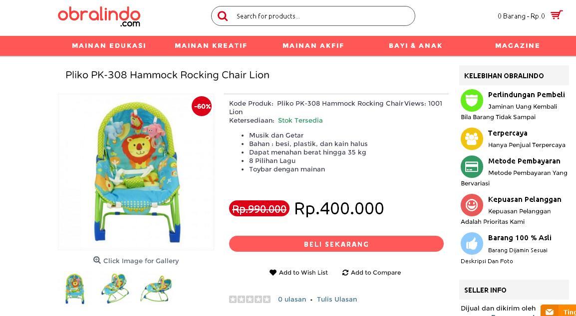 Pliko PK-308 : Dapatkan penawaran spesial dari 3 toko online.