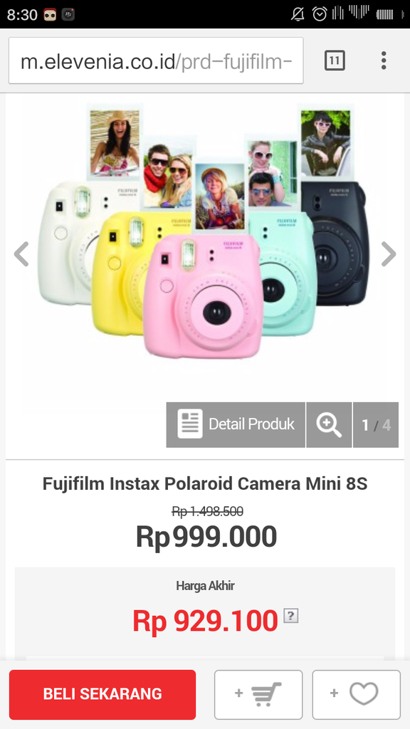  Penawaran Terbaik Polaroid Instax Mini 8s