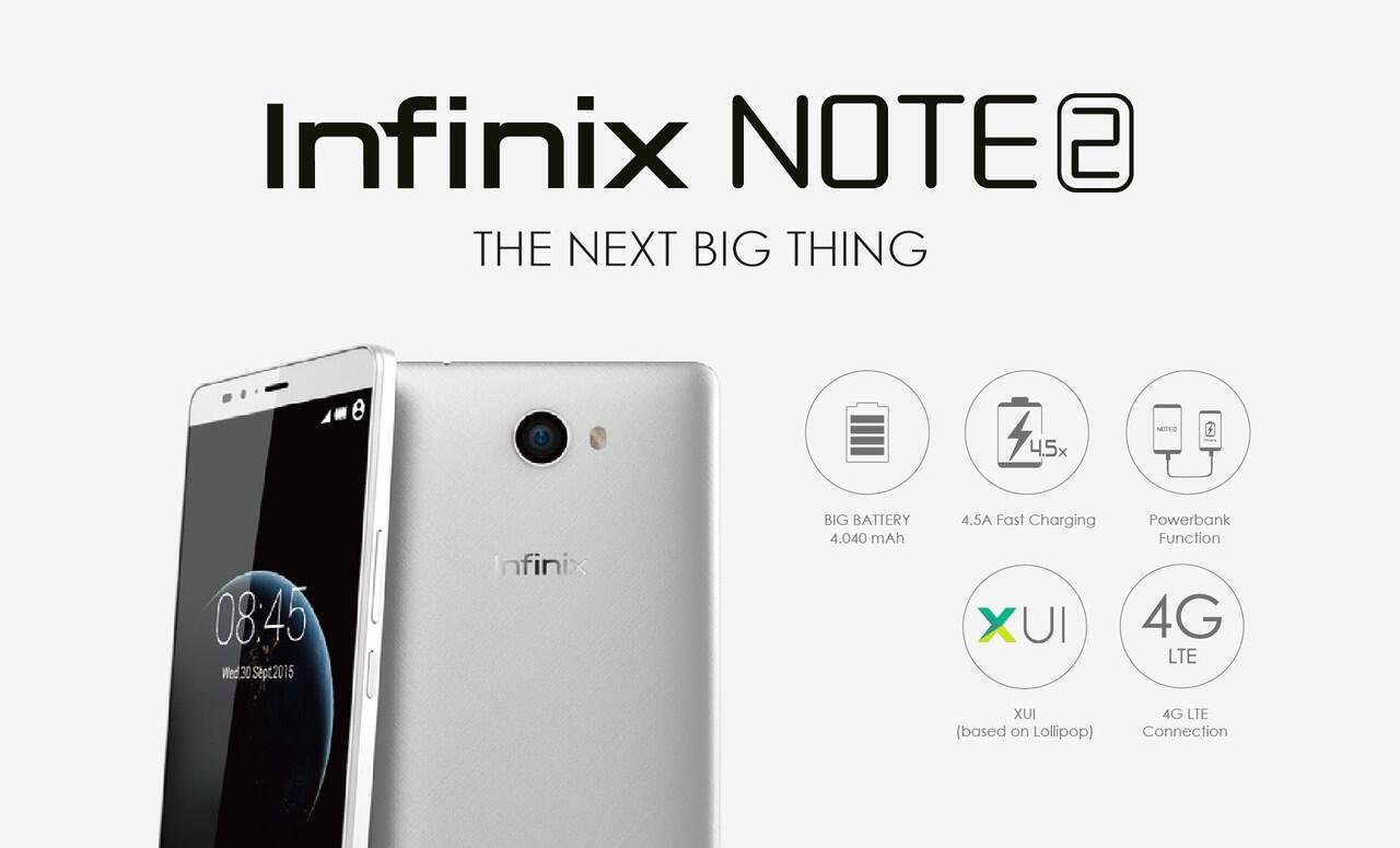 Infinix Note 2 X600 4G LTE Temukan Penawaran Terbaikmu Di Sini (HOT)
