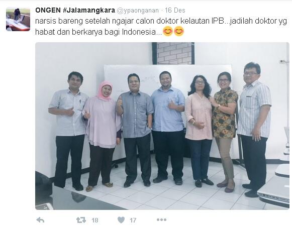 Ongen Ternyata Bukan Dosen IPB