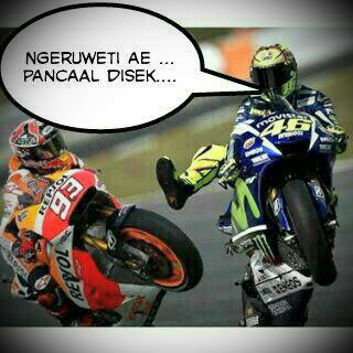 Marquez minta maaf, Rossi maafin gak ya.....