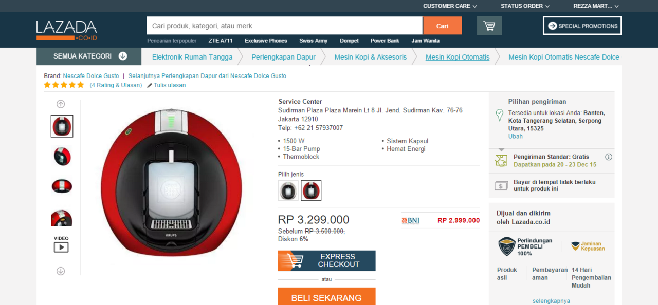 NESCAFÉ Dolce Gusto Circolo: Bawa Coffe Shop mu Kerumah!!