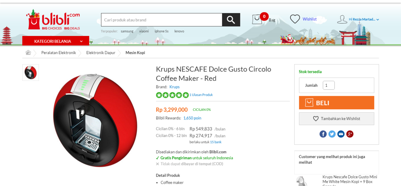 NESCAFÉ Dolce Gusto Circolo: Bawa Coffe Shop mu Kerumah!!