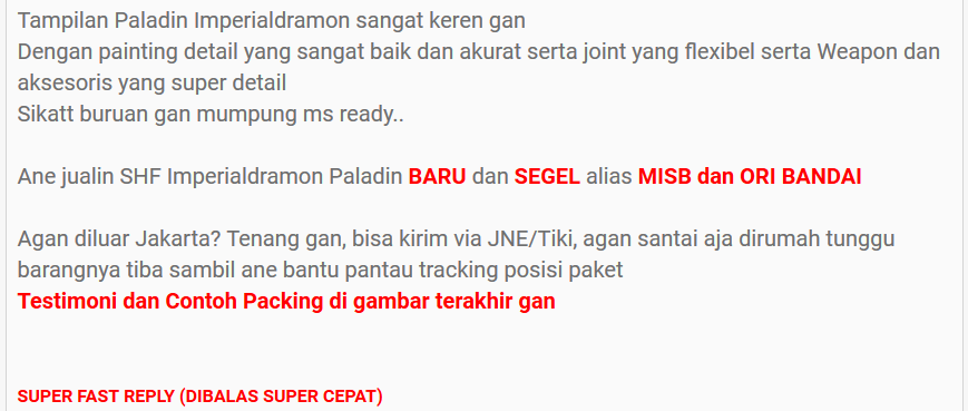 S.H.Figuarts Imperialdramon Paladin Mode : Action Figure Paling HOT Tahun Ini