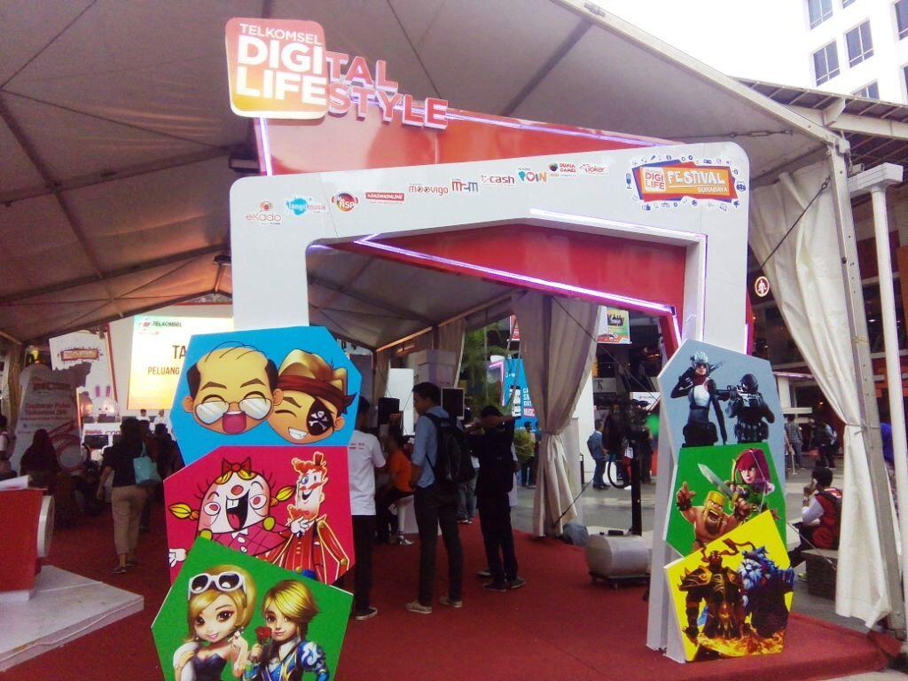 &#91;FR Telkomsel Digilife&#93; Megahnya Telkomsel DigiFest Surabaya
