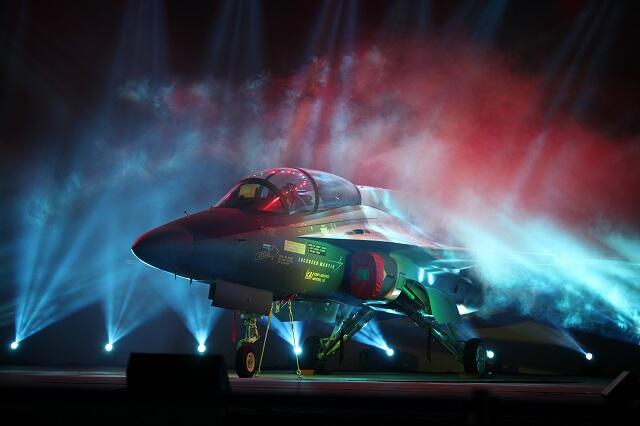 KAI &amp; Lockheed Rollout Prototipe T-50 Dengan Dorsal Hump