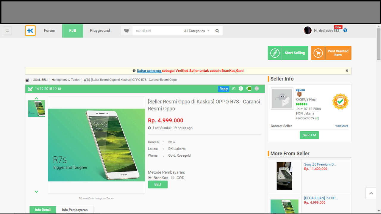 Oppo R7s : Gadget Keren yang Bakal Bikin Aktifitas Makin Ngacirrr!!!