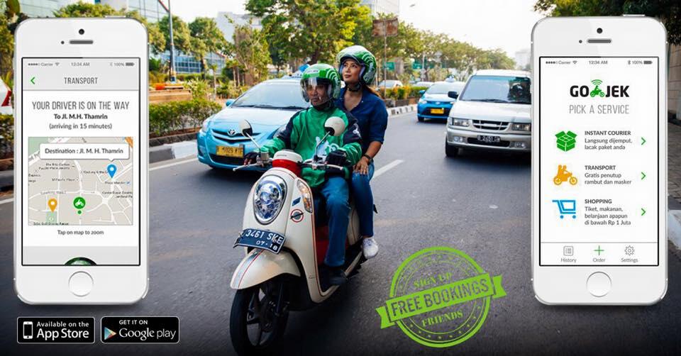 Jasa Transportasi Online yang Paling Booming di Indonesia Sepanjang Tahun 2015