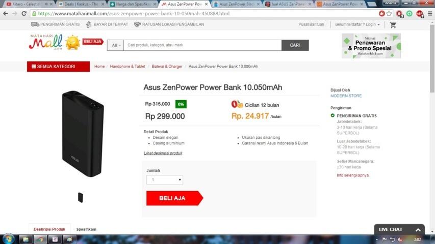 Asus ZenPower Powerbank &#91;10.050 mAh&#93; _-_ Powerbank Kecil-Kecil Cabe Rawit Gan!