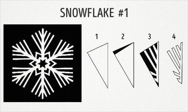Belajar Membuat Kepingan Salju (Snowflake) Yuk
