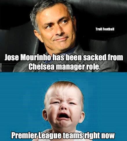 Kumpulan MEME Lucu Mourinho Dipecat :ngakak