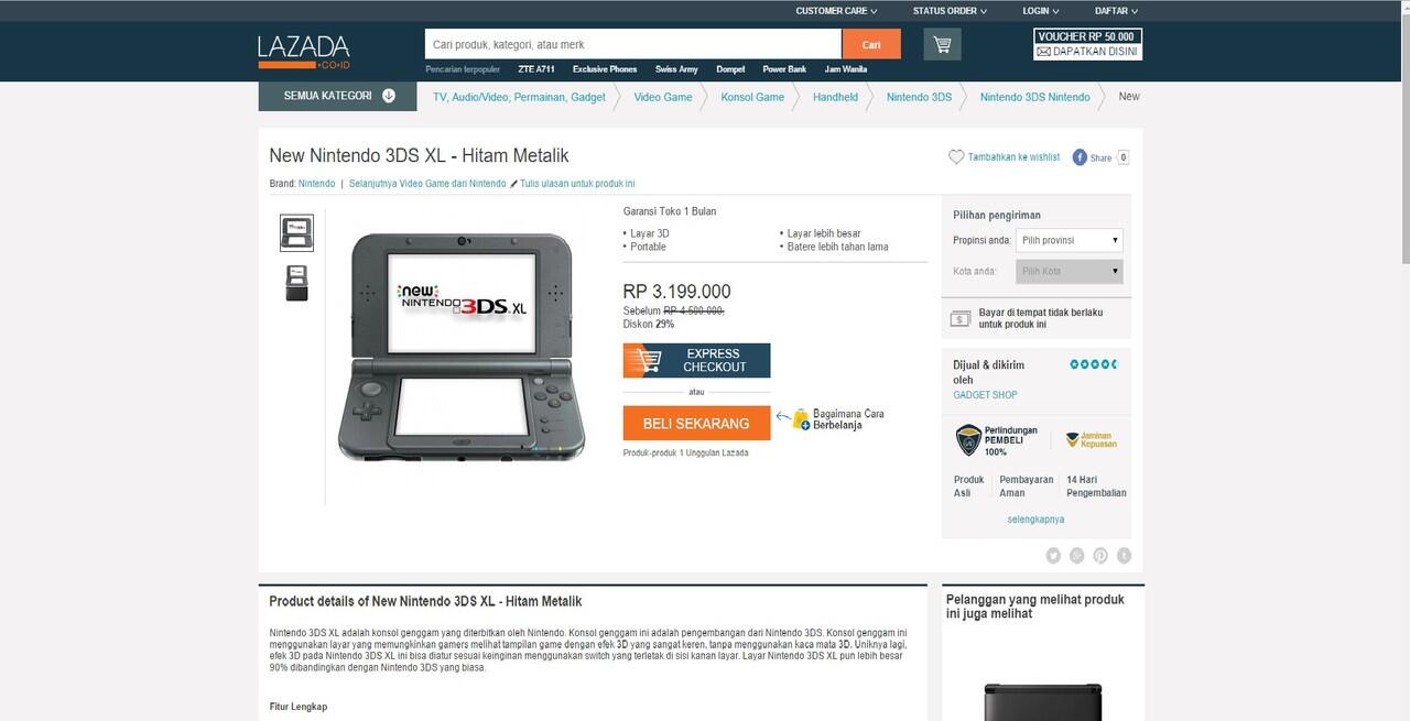 NEW NINTENDO 3DS XL