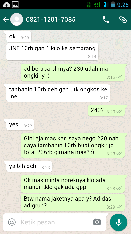 Penjual yg gak amanah