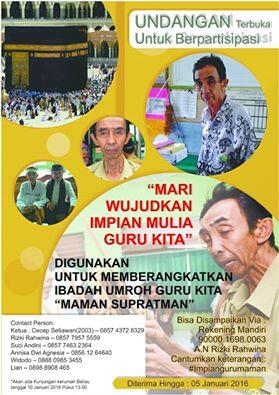 &#91;Charity&#93; Impian Guru Maman 