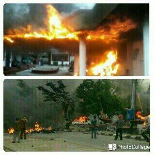 Demo Pilkada Kalimantan Utara. Minggu. 19 Desember 2015