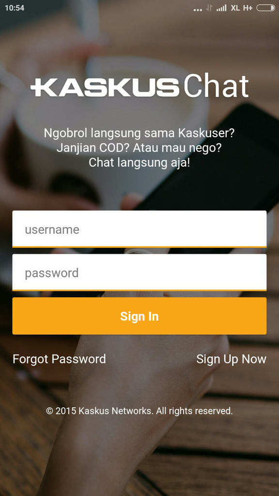 KasKus Chat new product apps