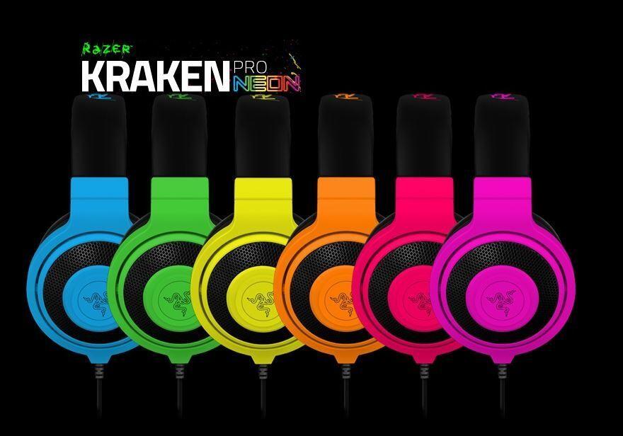 Headset Razer Kraken Pro Neon: 