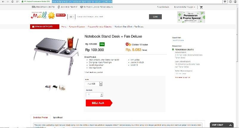 Meja Laptop: Sering disebut juga e-table, mana paling murah?