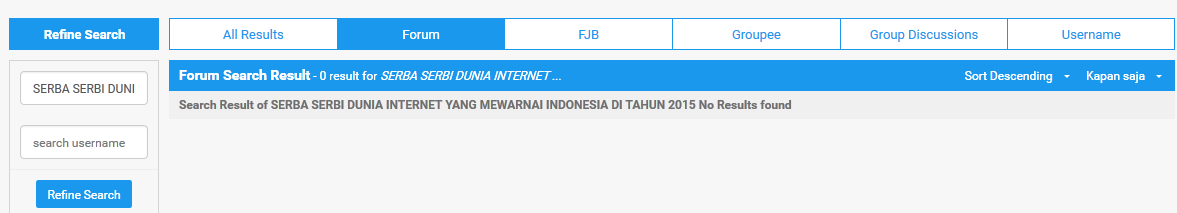 SERBA SERBI DUNIA INTERNET YANG MEWARNAI INDONESIA 2015 