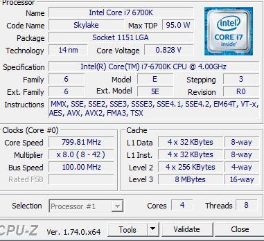 help, i7 6700k core speed 1000mhz, gmn cara naekin standardnya?