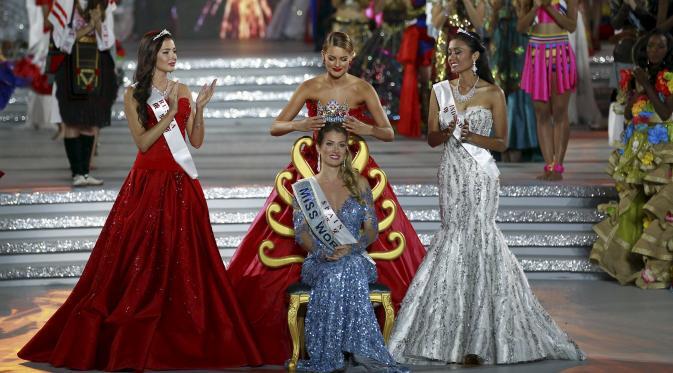 &#91;Breaking News&#93; Maria Harfanti Meraih Juara Ke 3 Ajang Miss World 2015