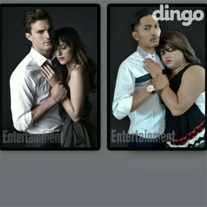 Pose Mirip Selebriti Ini Bikin Ngakak
