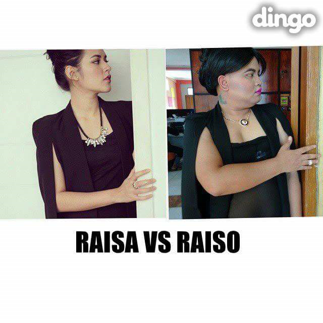 Pose Mirip Selebriti Ini Bikin Ngakak