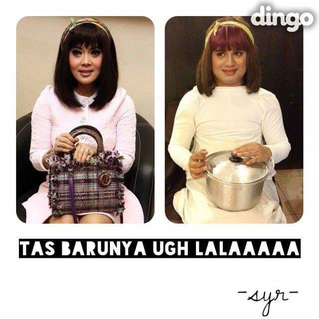Pose Mirip Selebriti Ini Bikin Ngakak