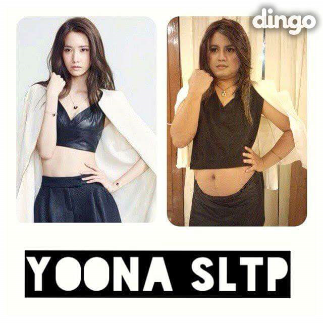 Pose Mirip Selebriti Ini Bikin Ngakak