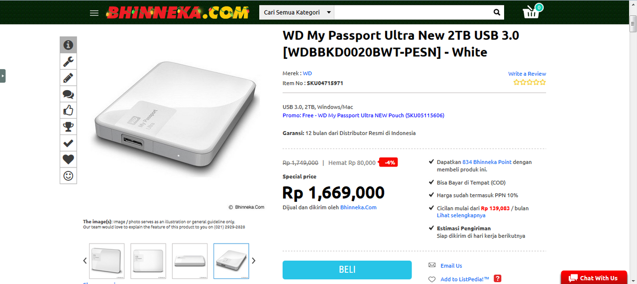 Ini Dia Portable Harddisk Incaran Ane Gan