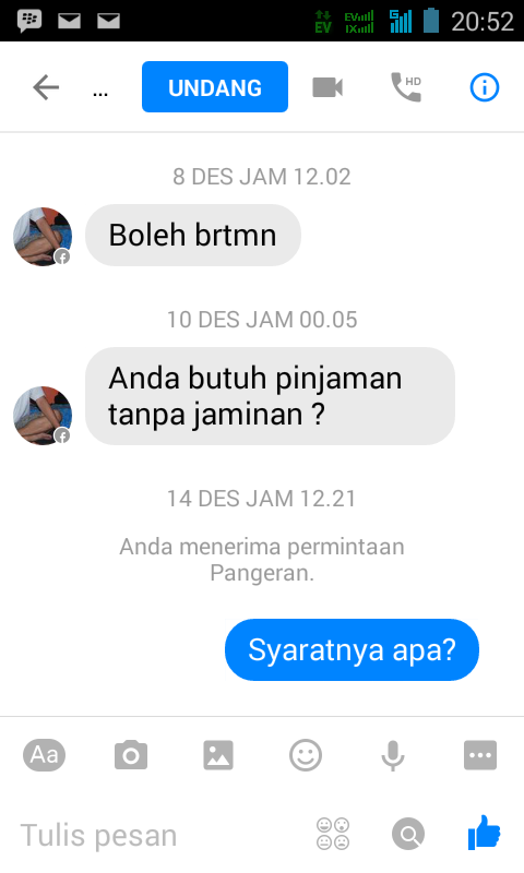 MODUS MAHO, Mau KTA tapi syaratnya....