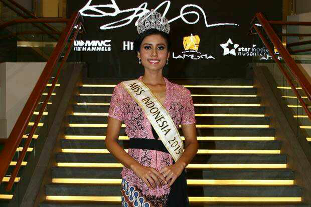 Miss Indonesia Maria Harfanti Sabet Juara 3 Miss World 2015
