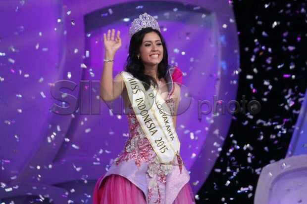 Miss Indonesia Maria Harfanti Sabet Juara 3 Miss World 2015