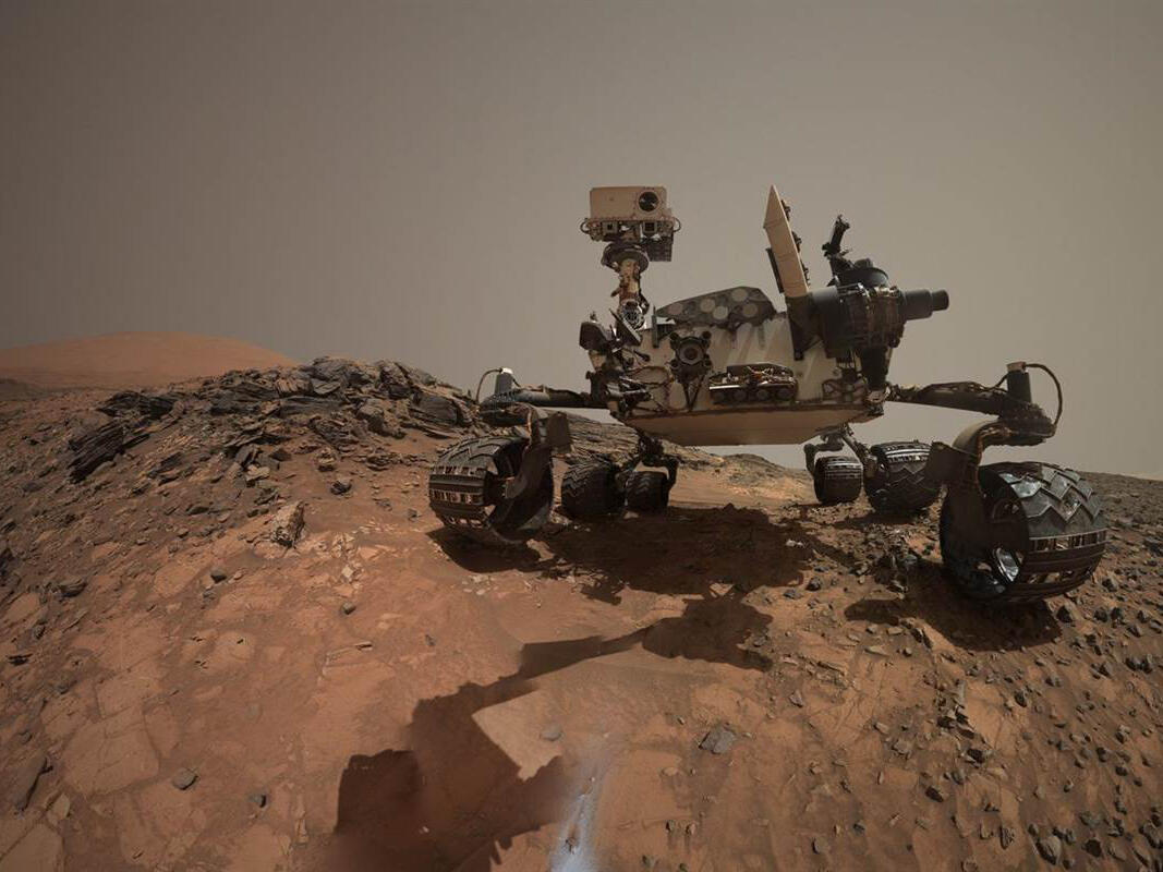 Robot Penjelajah Curiosity Menemukan Batuan Aneh Di Planet Mars