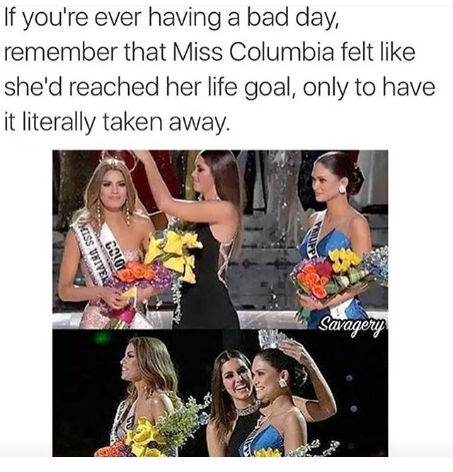 Meme Miss Universe 2015 Bermunculan dan Bikin Ketawa Geli.