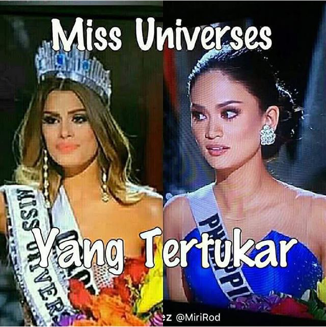 Meme Miss Universe 2015 Bermunculan dan Bikin Ketawa Geli.