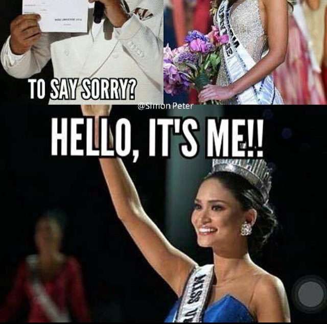Meme Miss Universe 2015 Bermunculan dan Bikin Ketawa Geli.