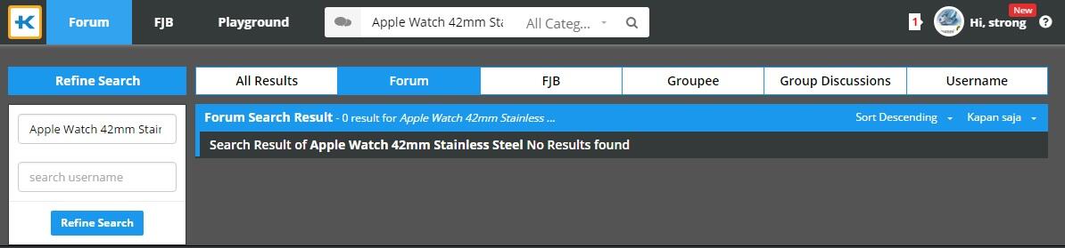 Apple Watch 42mm Seri MJ3V2ZP/A - Harganya Fantastis Bersaing Gan!!!