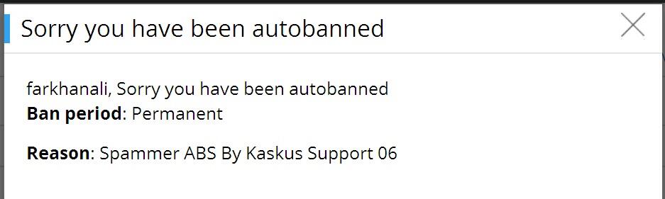 Tolong ID ane tiba tiba di banned sama Kaskus Support 06