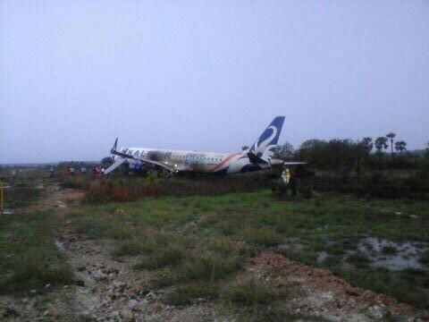 &#91;Breaking News!, Lagi&#93; Pesawat Embraer E195 Kalstar Aviation Tergelincir di Kupang