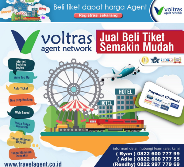 Beli Tiket Apapun Dapat Harga Agent, Join Now