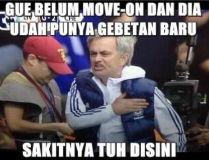 MEME LUCU TENTANG PEMECATAN MOURINHO OLEH CHELSEA