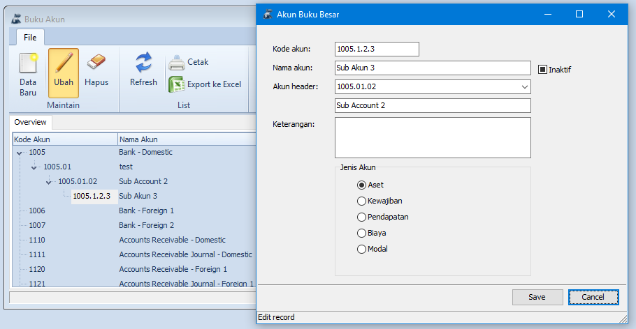 Source Code Aplikasi Accounting (Delphi)