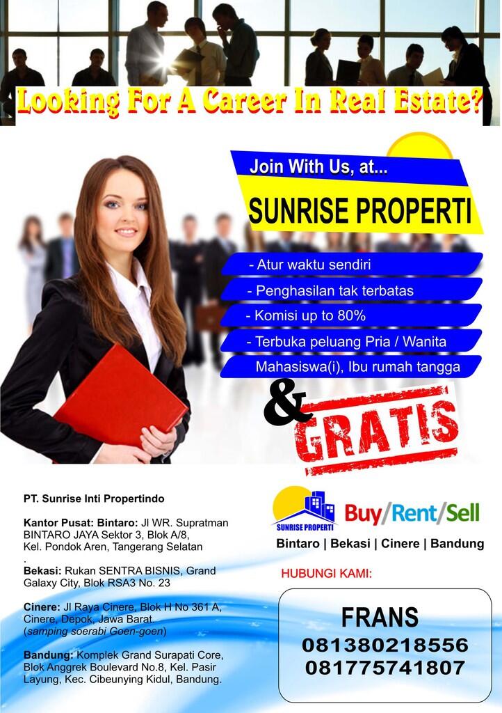 Lowongan Kerja Marketing Properti