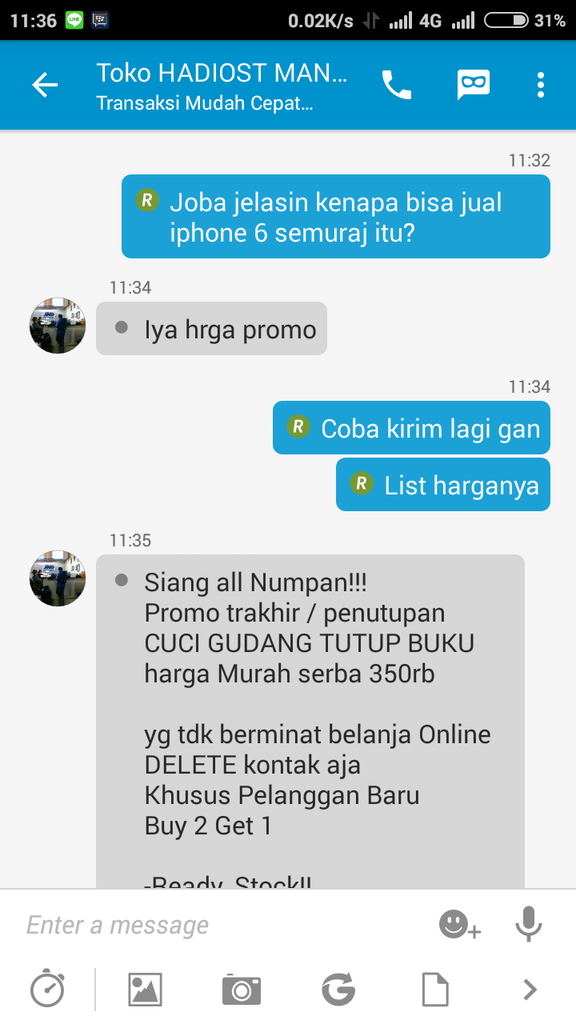 DIduga Penipu lewat BBM dengan nama kontak HADIOST