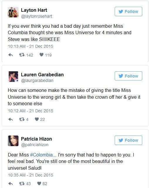 Reaksi netizen terhadap Fail Of the Decade host miss universe 2015, gmn mnurut agan?