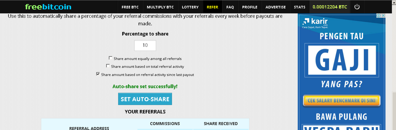 freebitco.in Faucet Bitcoin Terbaik